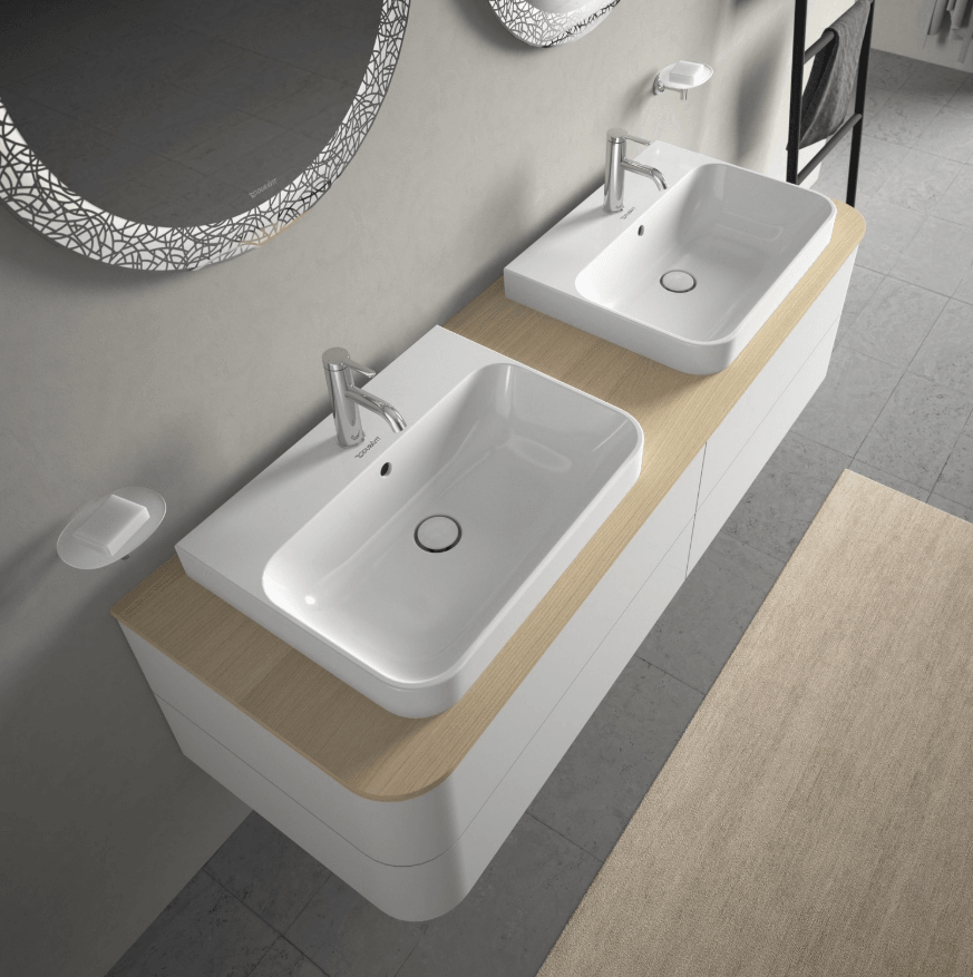 Duravit Happy D.2 Plus 60 Cm Lavabo Beyaz