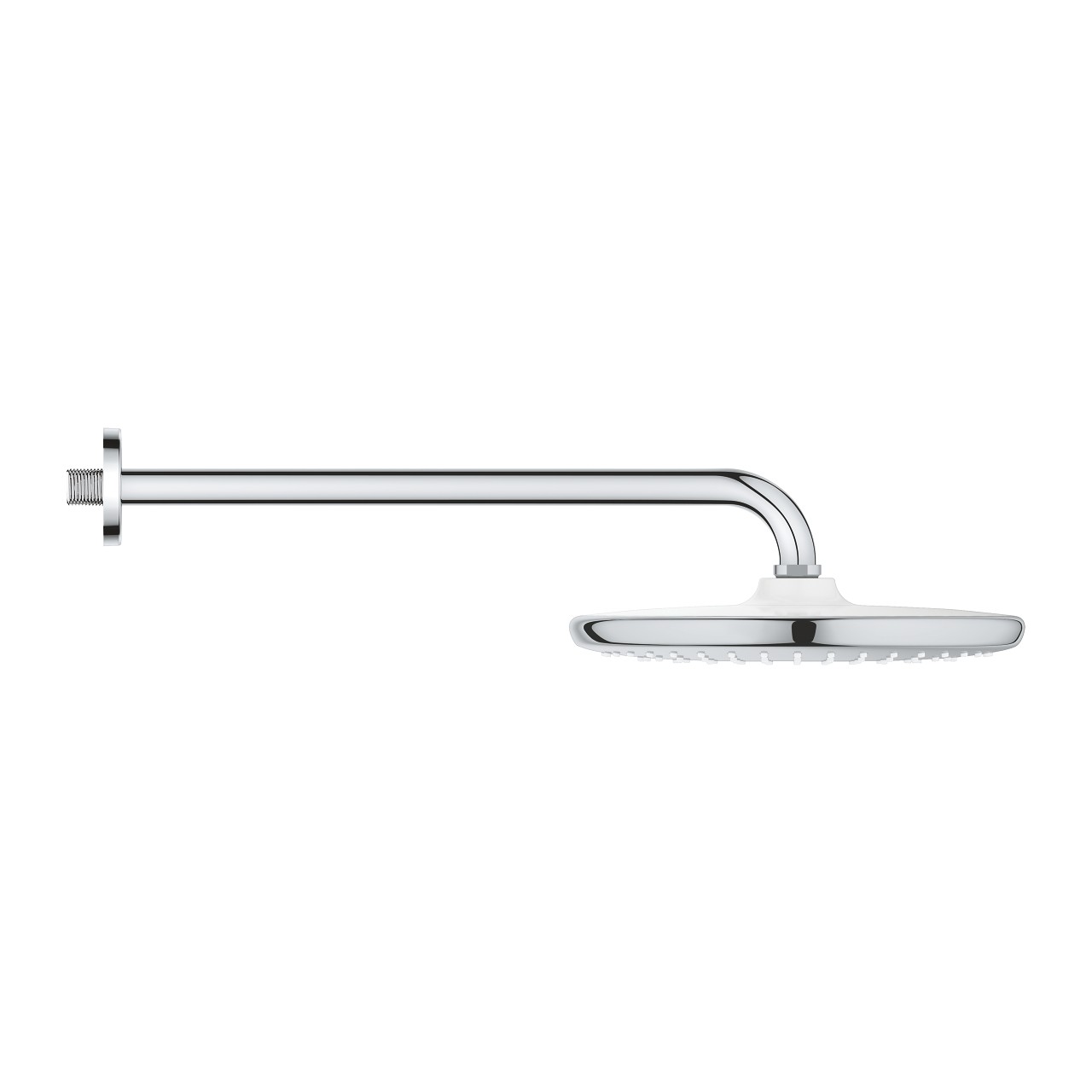 Grohe Tempesta 250 Yuvarlak Tepe Duşu Tek Akışlı 25 cm Duvardan Dirsek Dahil
