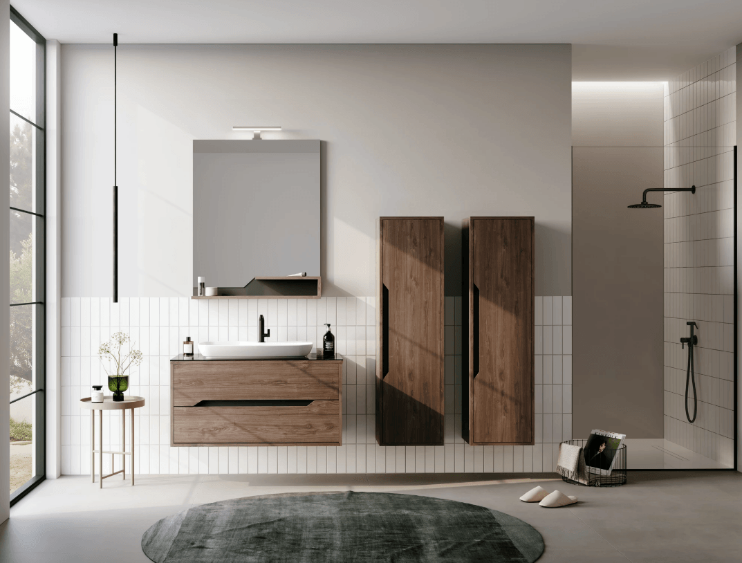 Orka Galia Banyo Dolabı Takımı 100 Cm Lidya