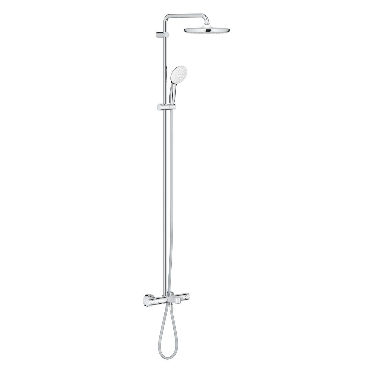 Grohe Tempesta System 250 Duvara Monte Termostatik Banyo Bataryalı Duş Kolonu