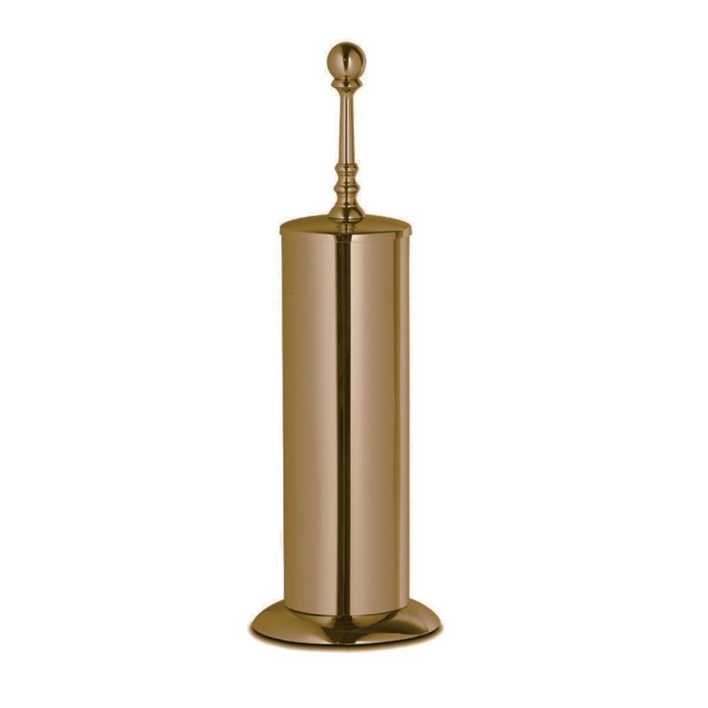 New England Tuvalet Fırçalık,Yerden - Bronz