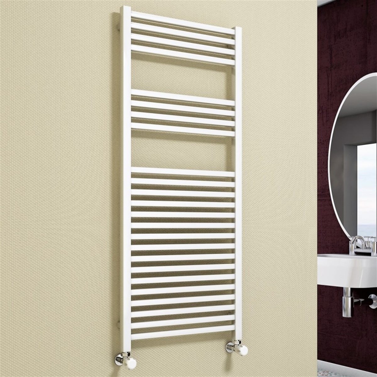 Barbados Dekoratif Havlupan 500X1200 Beyaz