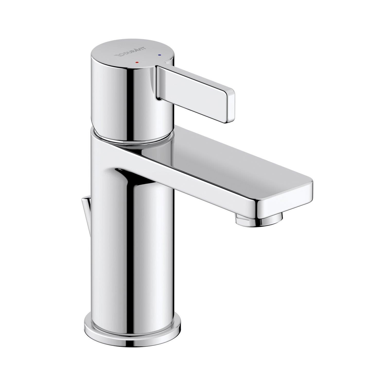 Duravit D-Neo Lavabo Bataryası Small Sifon Kumandalı Parlak Krom