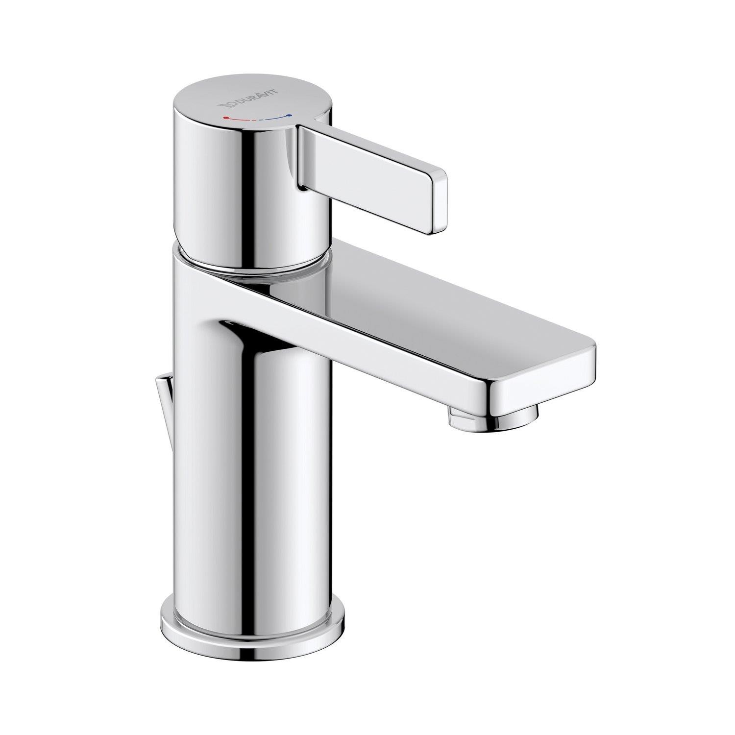 Duravit D-Neo Lavabo Bataryası Small Sifon Kumandalı Freshstart Parlak Krom