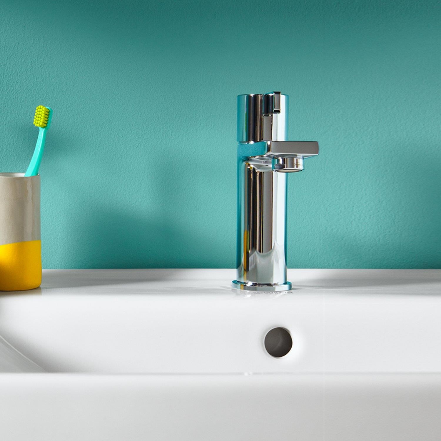 Duravit D-Neo Lavabo Bataryası Medium Freshstart Parlak Krom