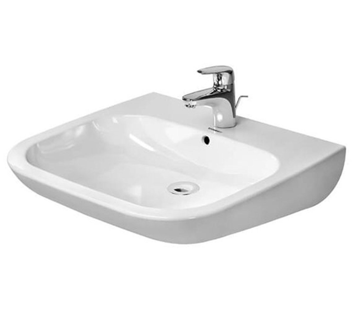 Duravit D-Code Lavabo, 60 Cm