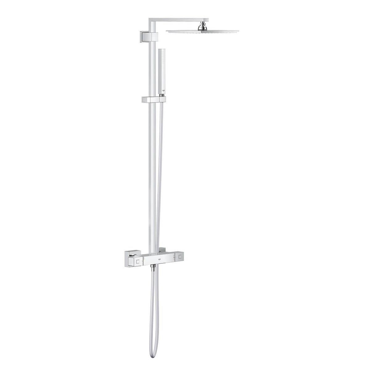 Grohe Euphoria Cube System 230 Duvara Monte Termostatik Bataryalı Duş Sistemi