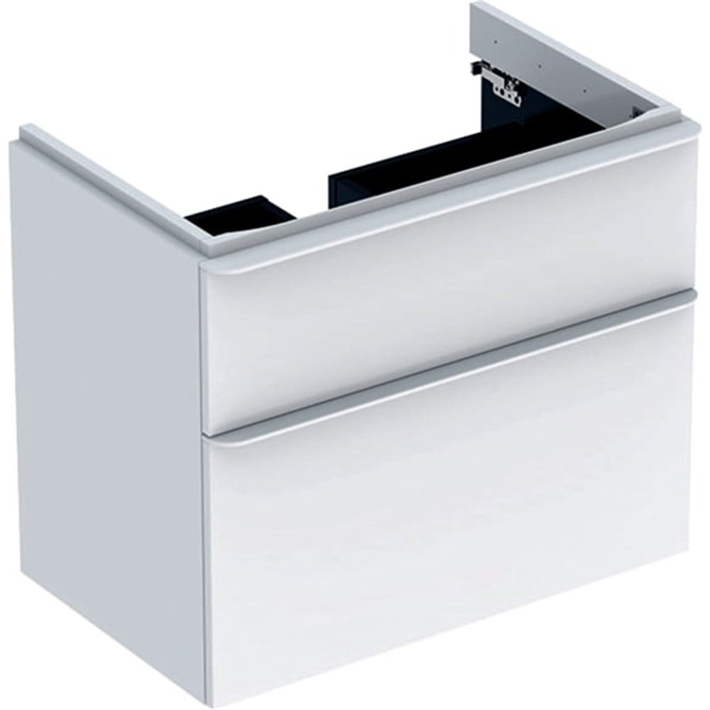 Geberit Smyle Square Lavabo Dolabı, Çift Çekmeceli