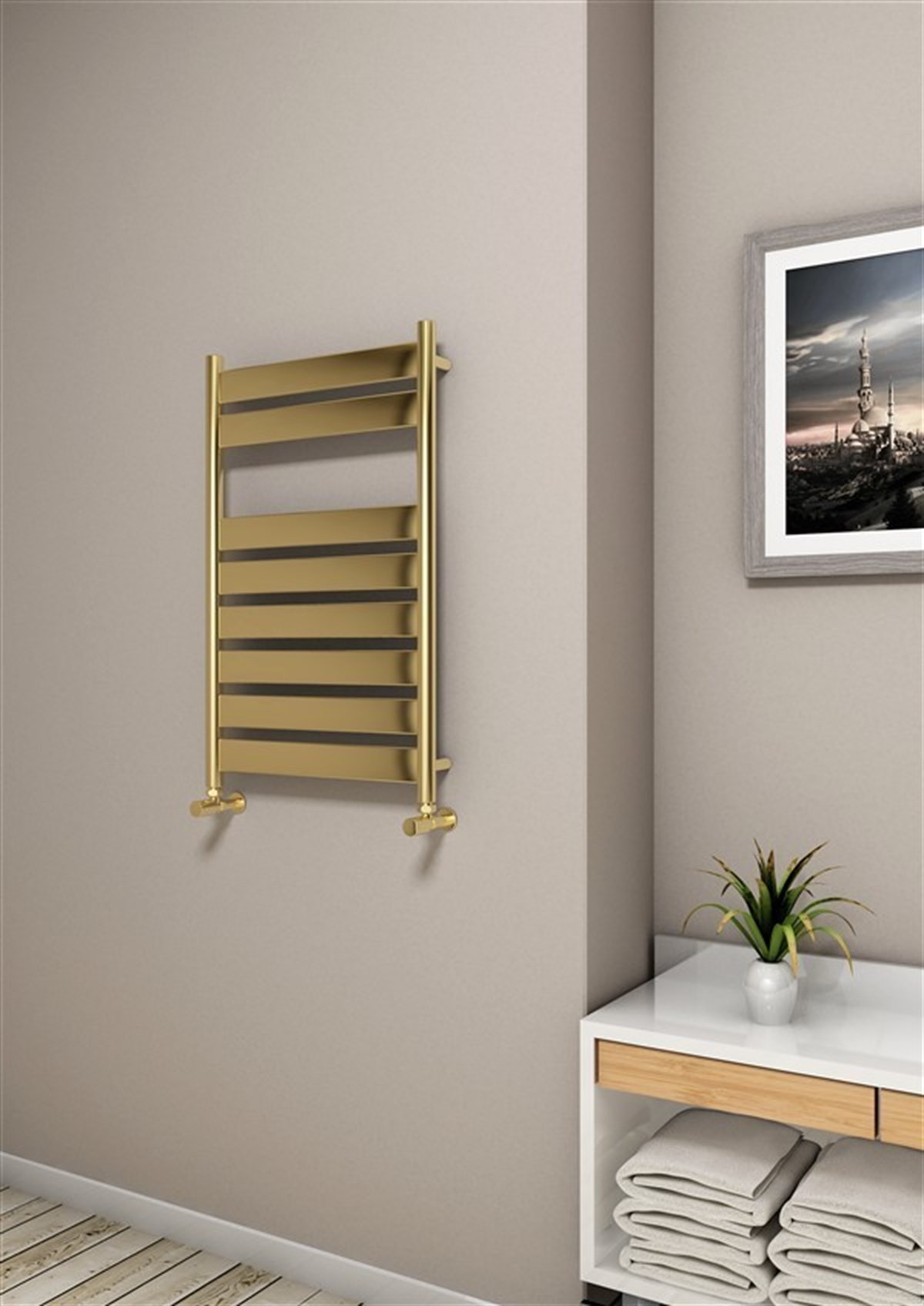 Bora Bora Dekoratif Havlupan 500X800 Altın Renkli