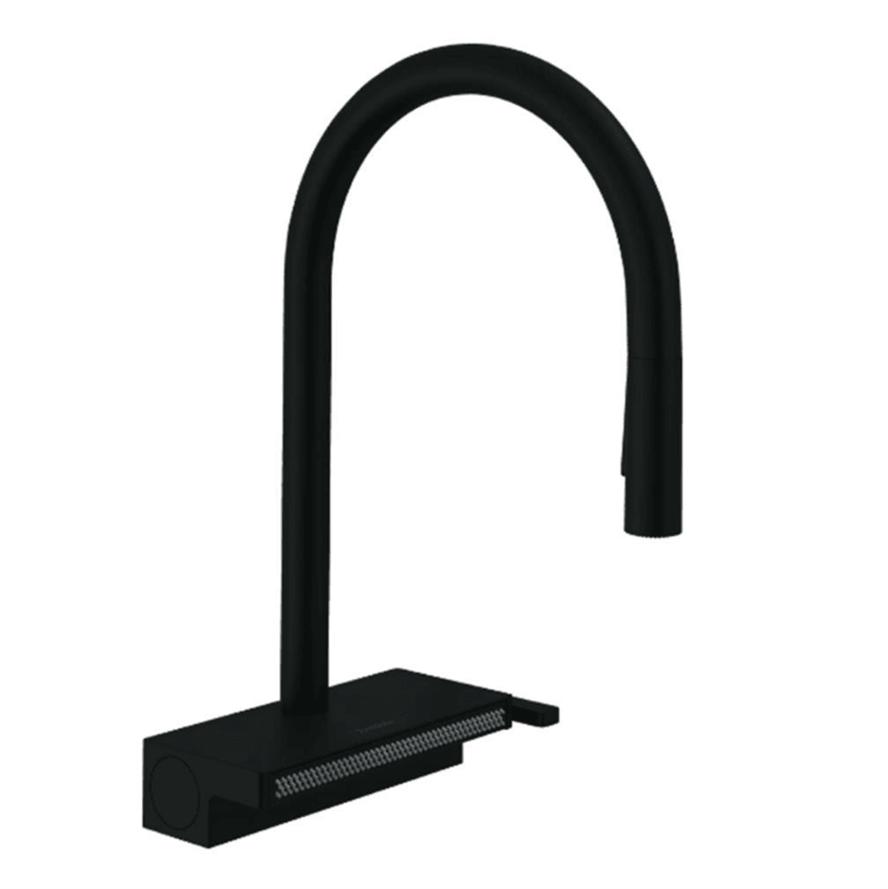 Hansgrohe Aquno Select M81 3 Jet Spiralli Eviye Bataryası Mat Siyah