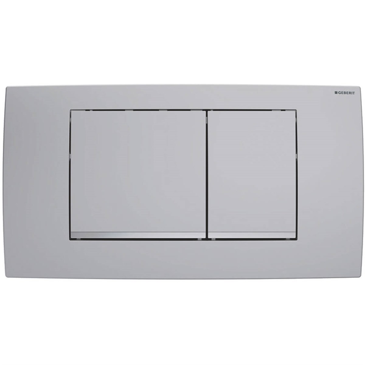 Geberit Twinline 30 Kumanda Kapağı Çift Basmalı Mat Krom