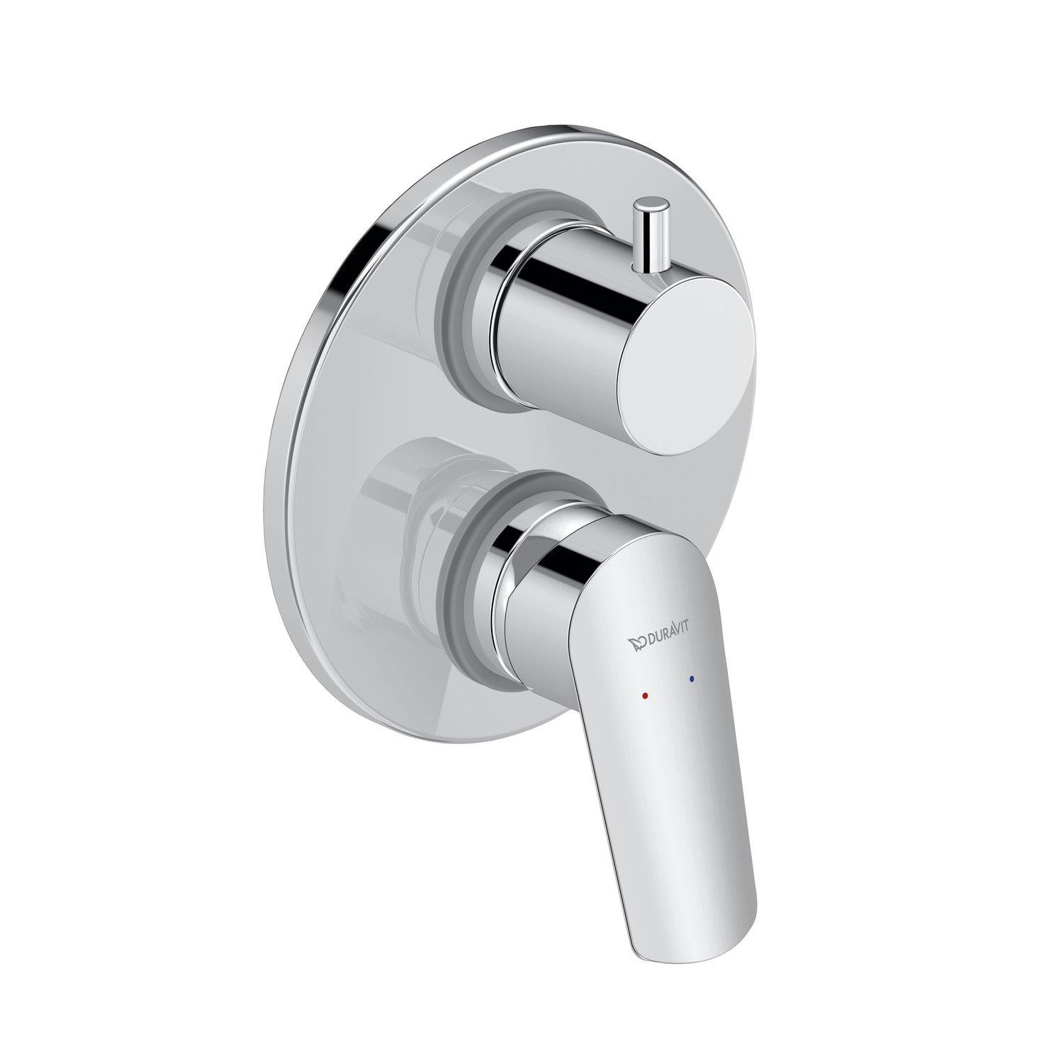 Duravit No.1 Ankastre Banyo Bataryası Ve İç Set Parlak Krom