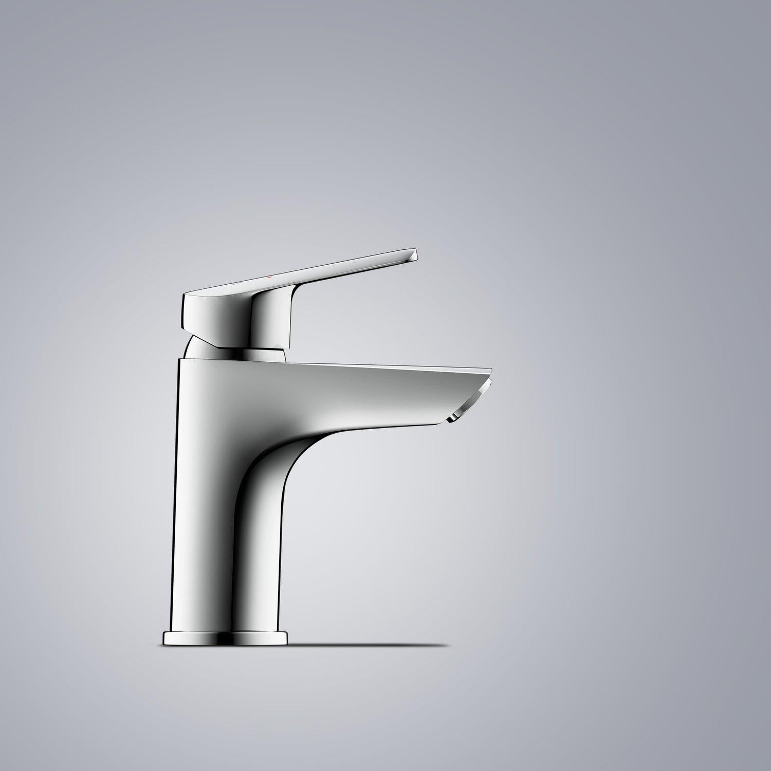 Duravit No.1 Lavabo Bataryası Small Minusflow Parlak Krom