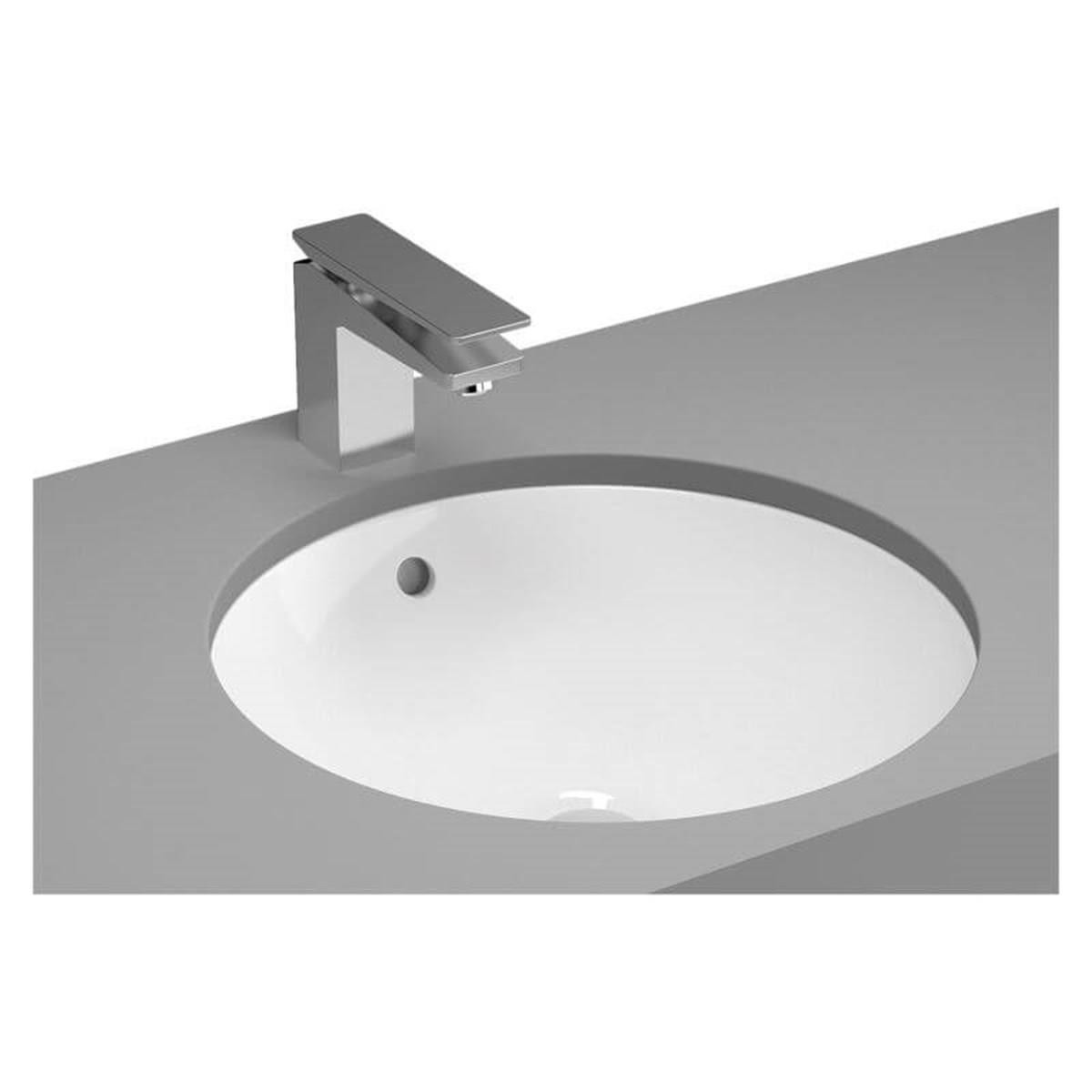 Vitra Metropole Tezgahaltı Yuvarlak Lavabo Beyaz 45Cm