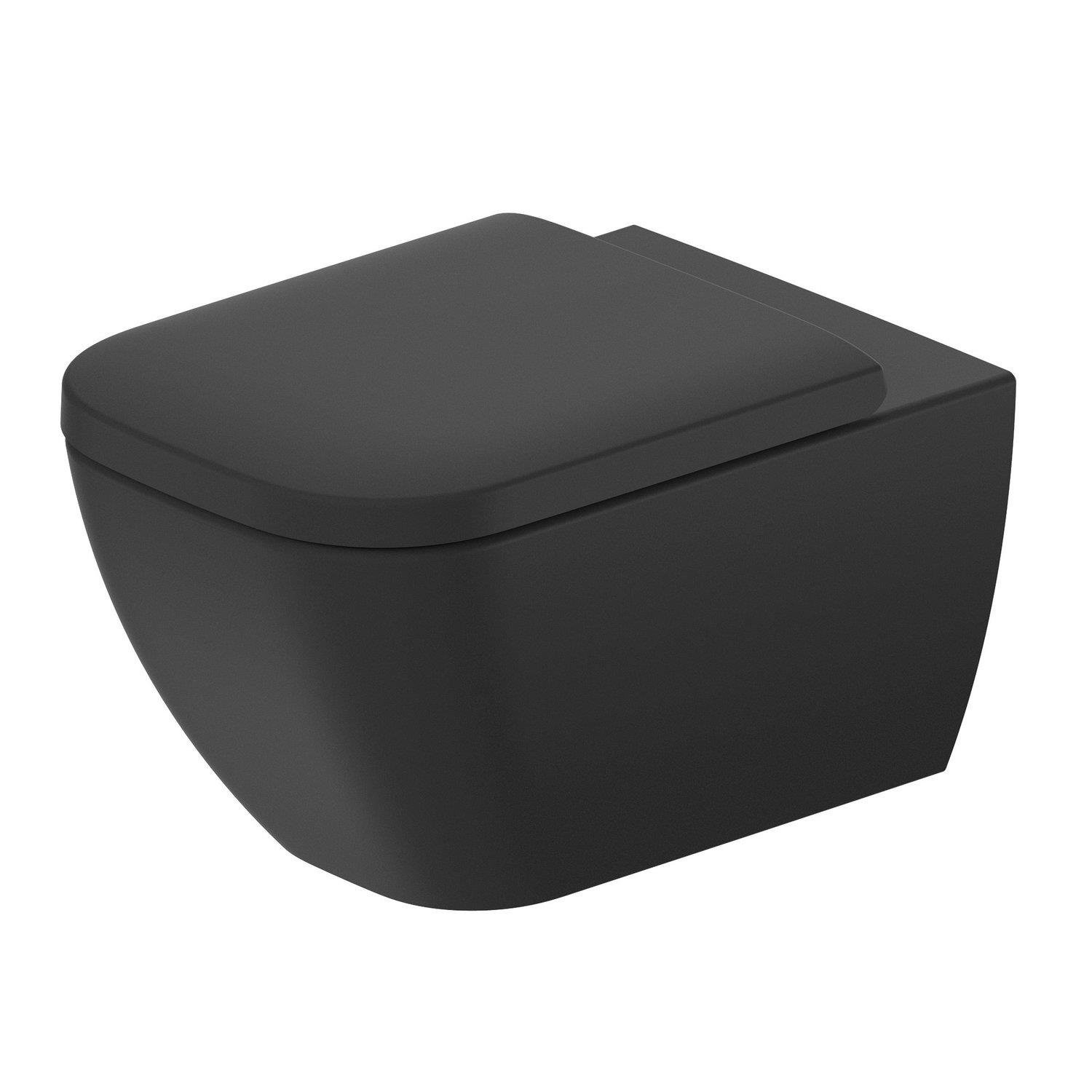 Duravit Happy D.2 Plus Rimless Asma Klozet Antrasit
