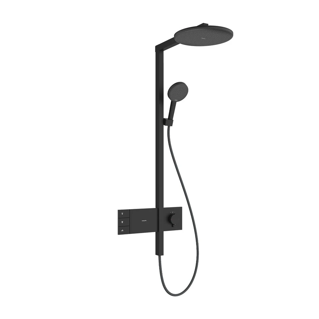 Hansgrohe Raindance Alive S Duş Kolonu 300 2Jet EcoSmart Mat Siyah