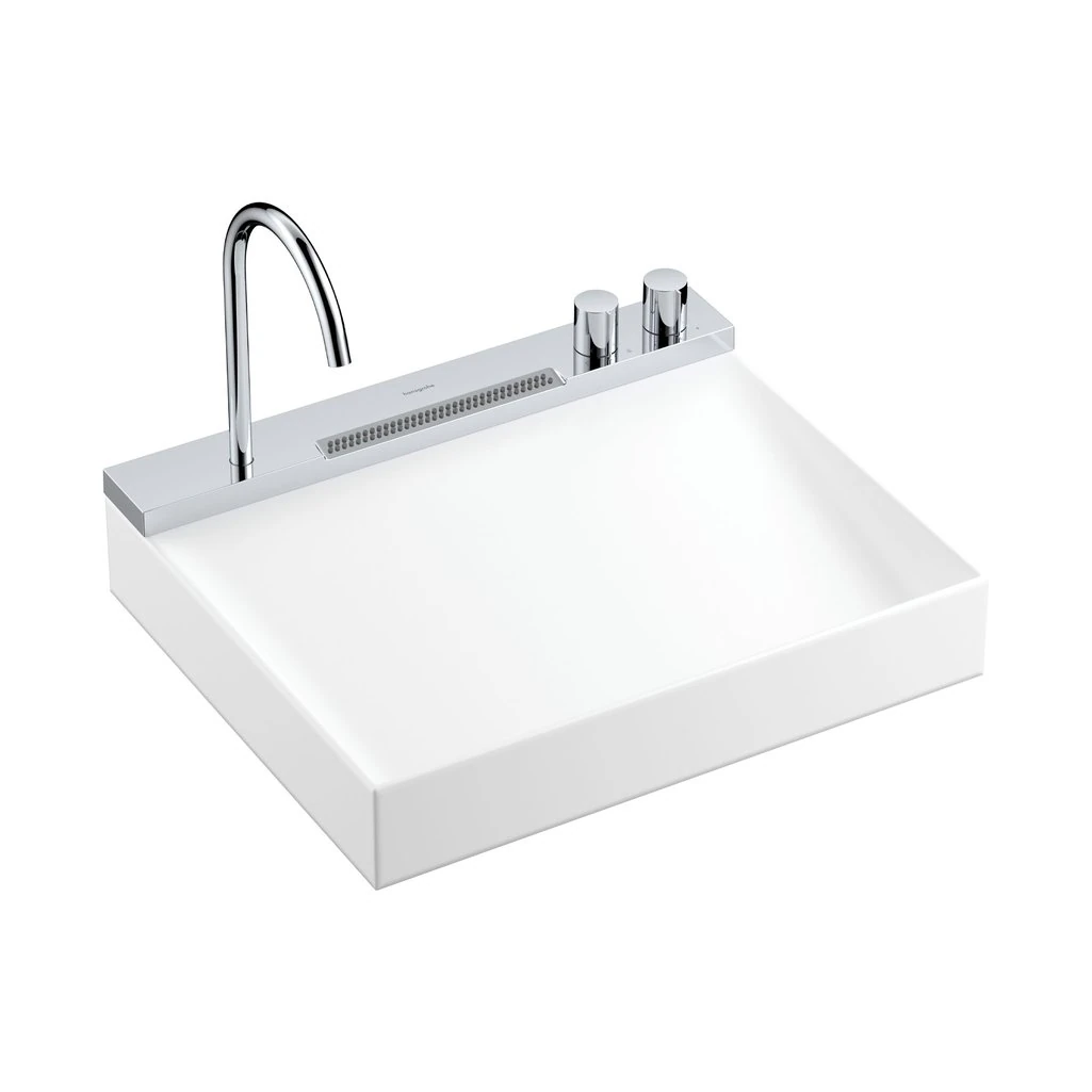 Hansgrohe Avalegra AquaUnit 58x48 cm Lavabo Bataryalı Beyaz