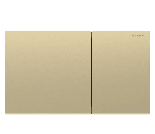 Geberit Kumanda Kapağı Sigma70 Çift Basmalı Prinç