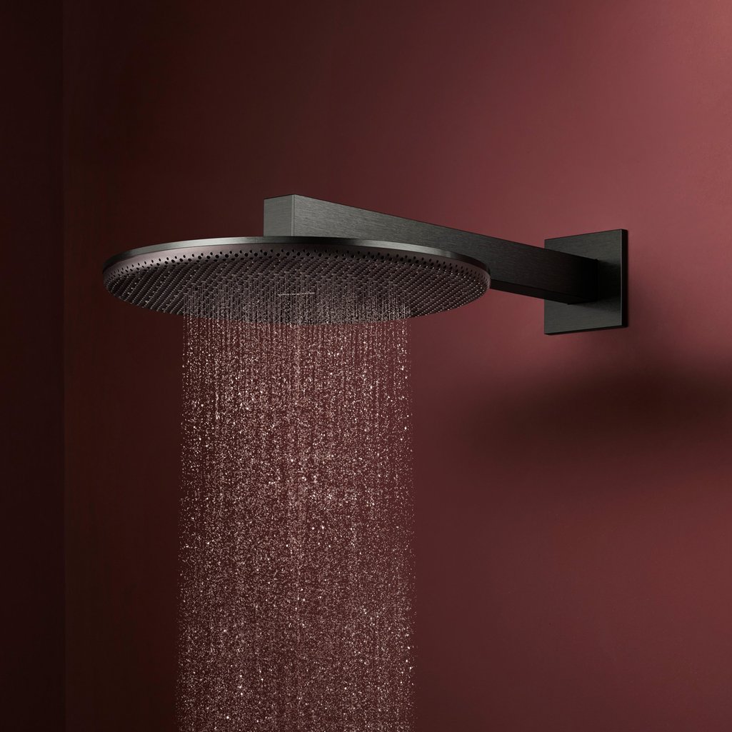 Hansgrohe Raindance Alive S Tepe duşu 300 1jet EcoSmart Mat Siyah Krom