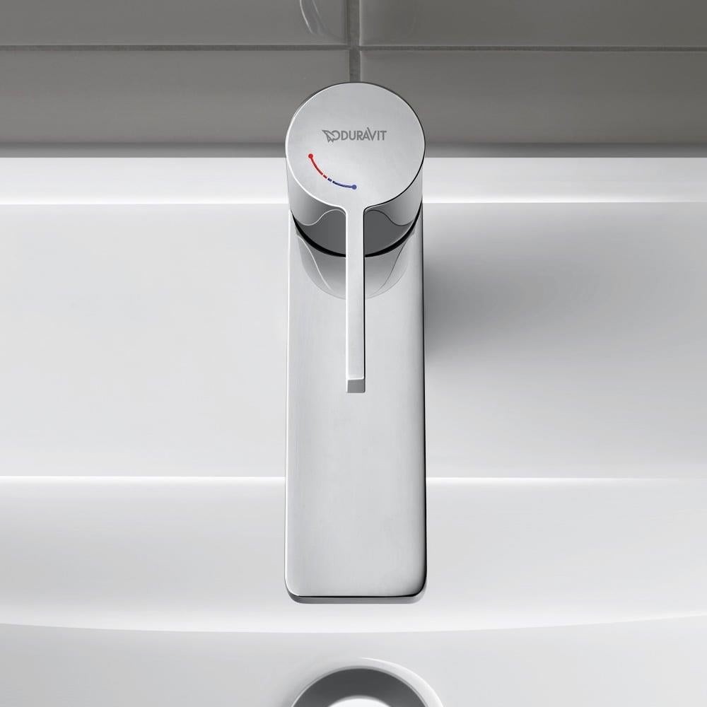 Duravit D-Neo Lavabo Bataryası Small Freshstart Parlak Krom
