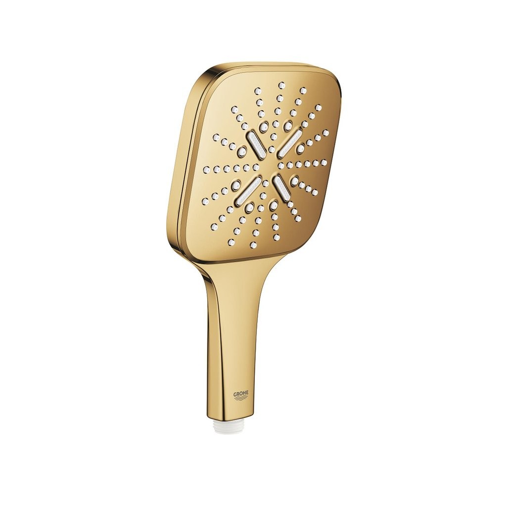 Grohe RainShower SmartActive 130 Cube El Duşu 3 Akışlı Altın