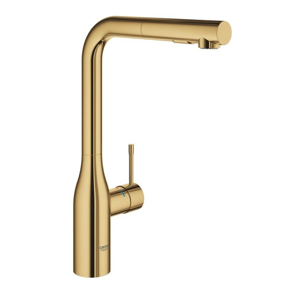 Grohe Essence Spiralli Eviye Bataryası L Başlıklı Altın