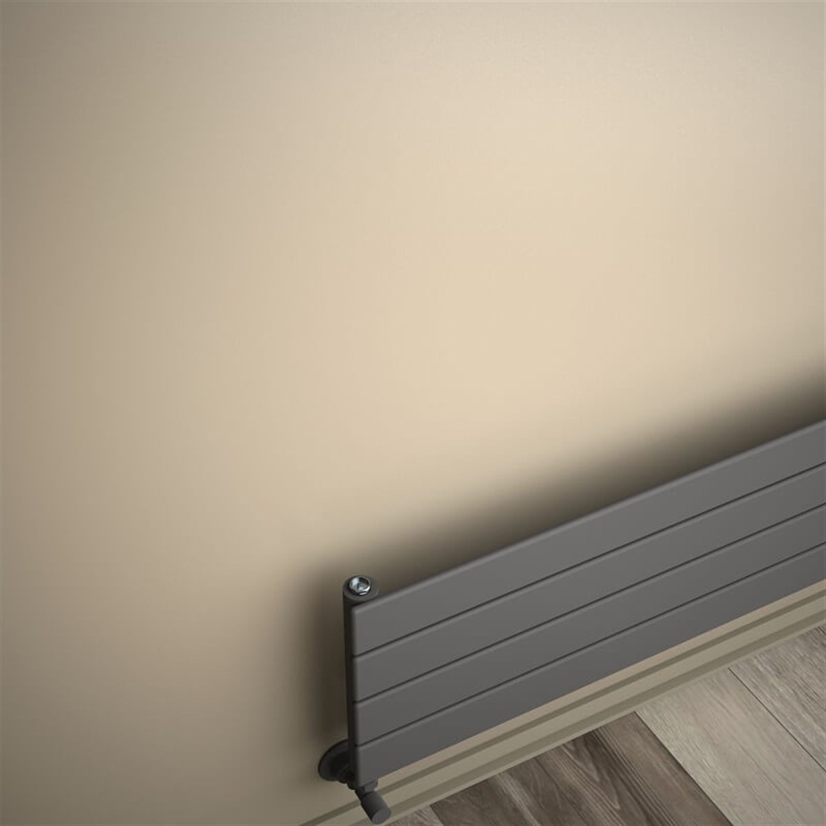 Tip 10H Dekoratif Radyatör 292X600 Antrasit (İnce Radyatör)