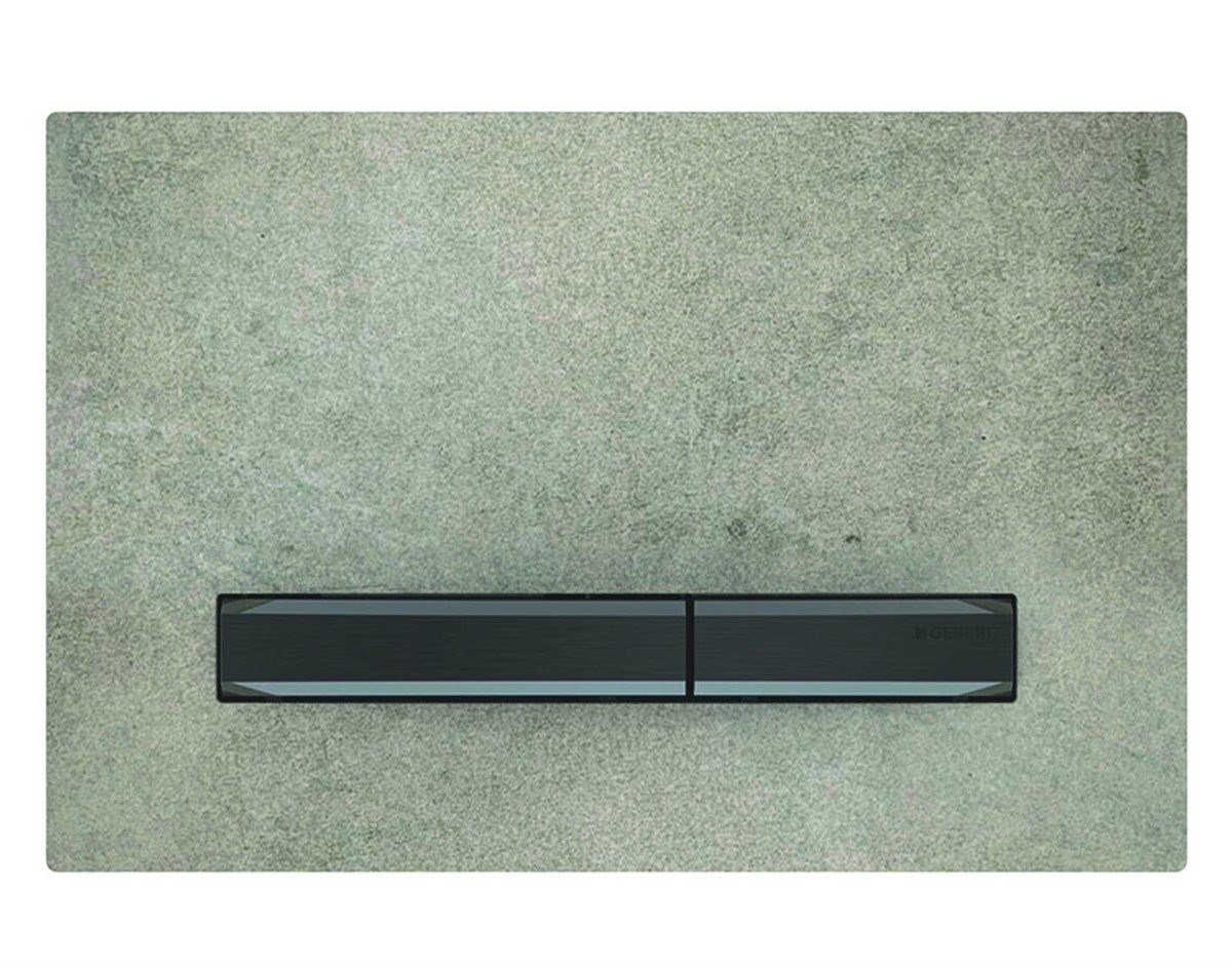 Geberit Kumanda Kapağı Sigma50-Çift Basmalı Beton
