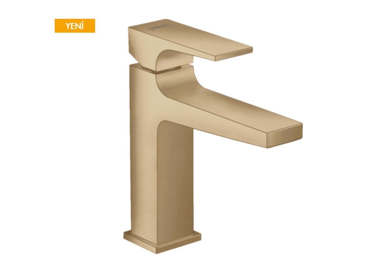 Hansgrohe Metropol Tek Kollu Lavabo Bataryası 110 Mat Bronz