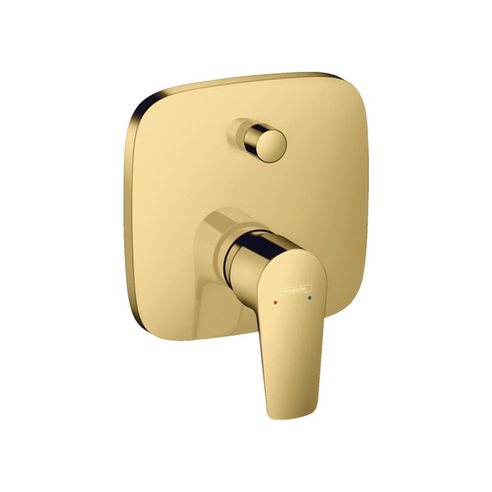 Hansgrohe Talis E Tek Kollu Banyo Bataryası Ankastre Montaj Parlak Altın