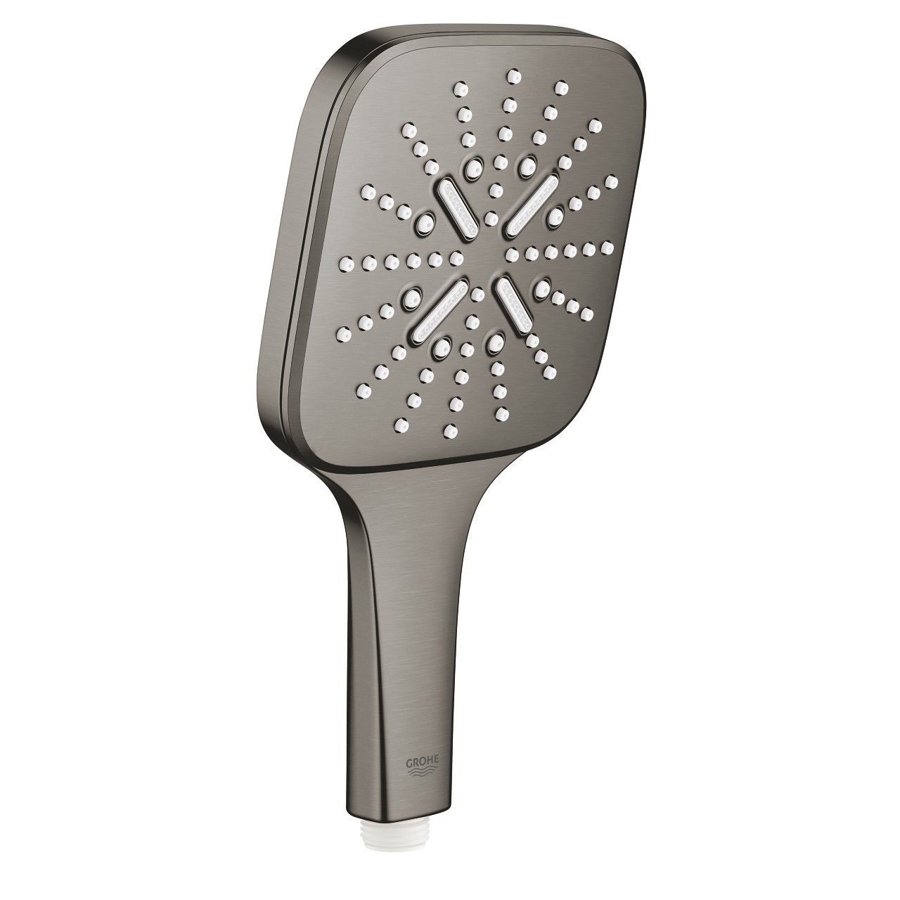 Grohe RainShower SmartActive 130 Cube El Duşu 3 Akışlı Fırçalı Sert Grafit