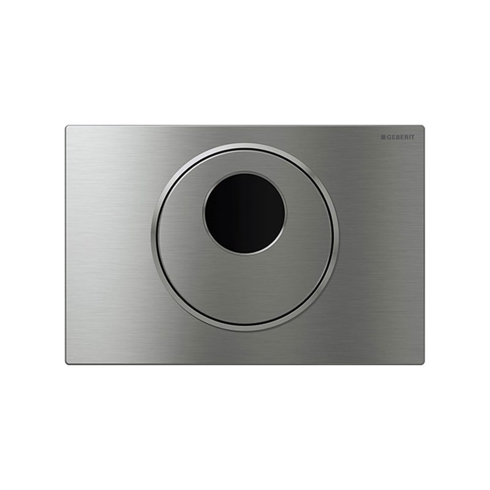 Geberit Sigma10 Fotoselli Kumanda Kapağı, Elektrikli, Paslanmaz Çelik (8 Cm)