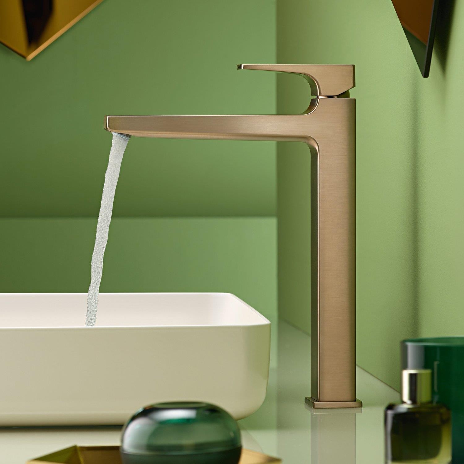 Hansgrohe Metropol Tek Kollu Lavabo Bataryası 260 Mat Bronz