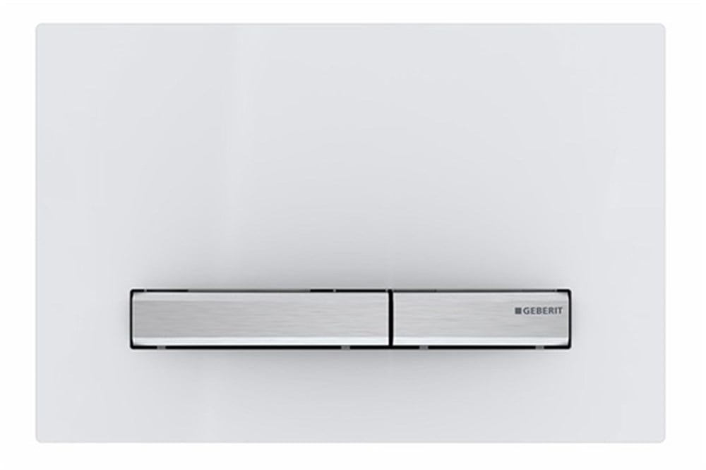 Geberit Sigma50 Kumanda Kapağı, Çift Basmalı, Beyaz