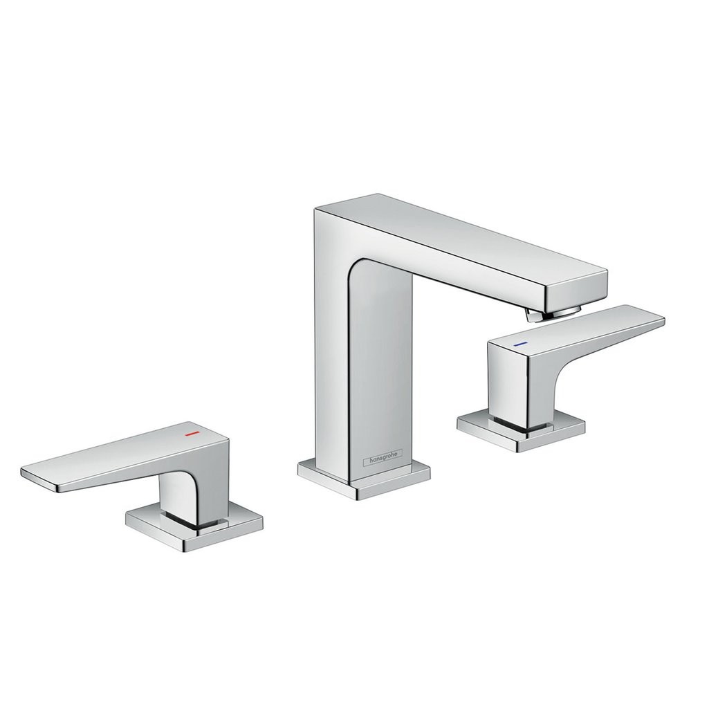 Hansgrohe Metropol 3-Delikli Lavabo Bataryası 110 Bas-Aç Gider Seti Ve Çubuk Volan İle