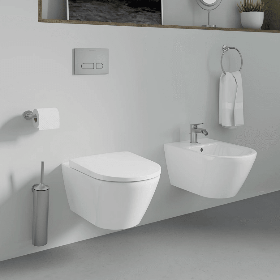 Duravit Wave Bide Bataryası Fırçalanmış Çelik