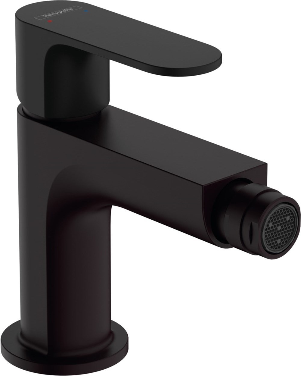 Hansgrohe Rebris S Bide Tek Kollu Lavabo Bataryası Satin Siyah 72210670