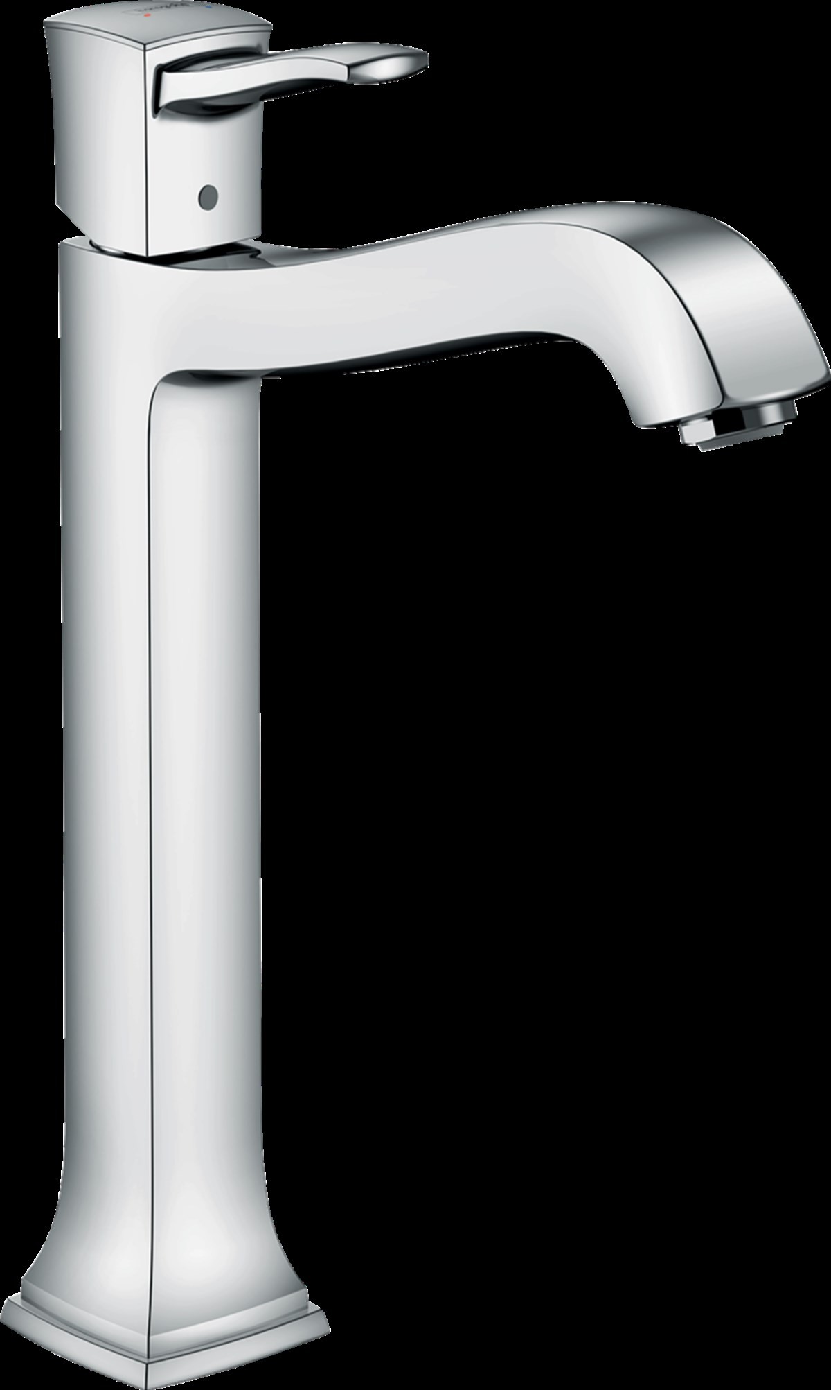 Metropol Classic Tek Kollu Lavabo Bataryası 260 Kumandalı, Çubuk Volan İle Çanak Lavabolar İçin