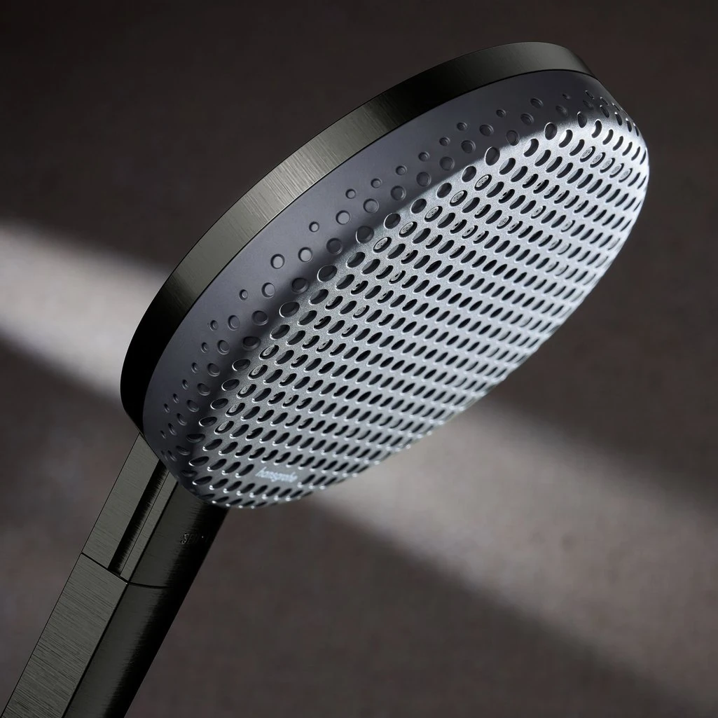 Hansgrohe Raindance Alive Select S Duş Askısı Seti 125 3jet EcoSmart Designflex Tekstil Duş Hortumu 160 cm Mat Siyah Krom