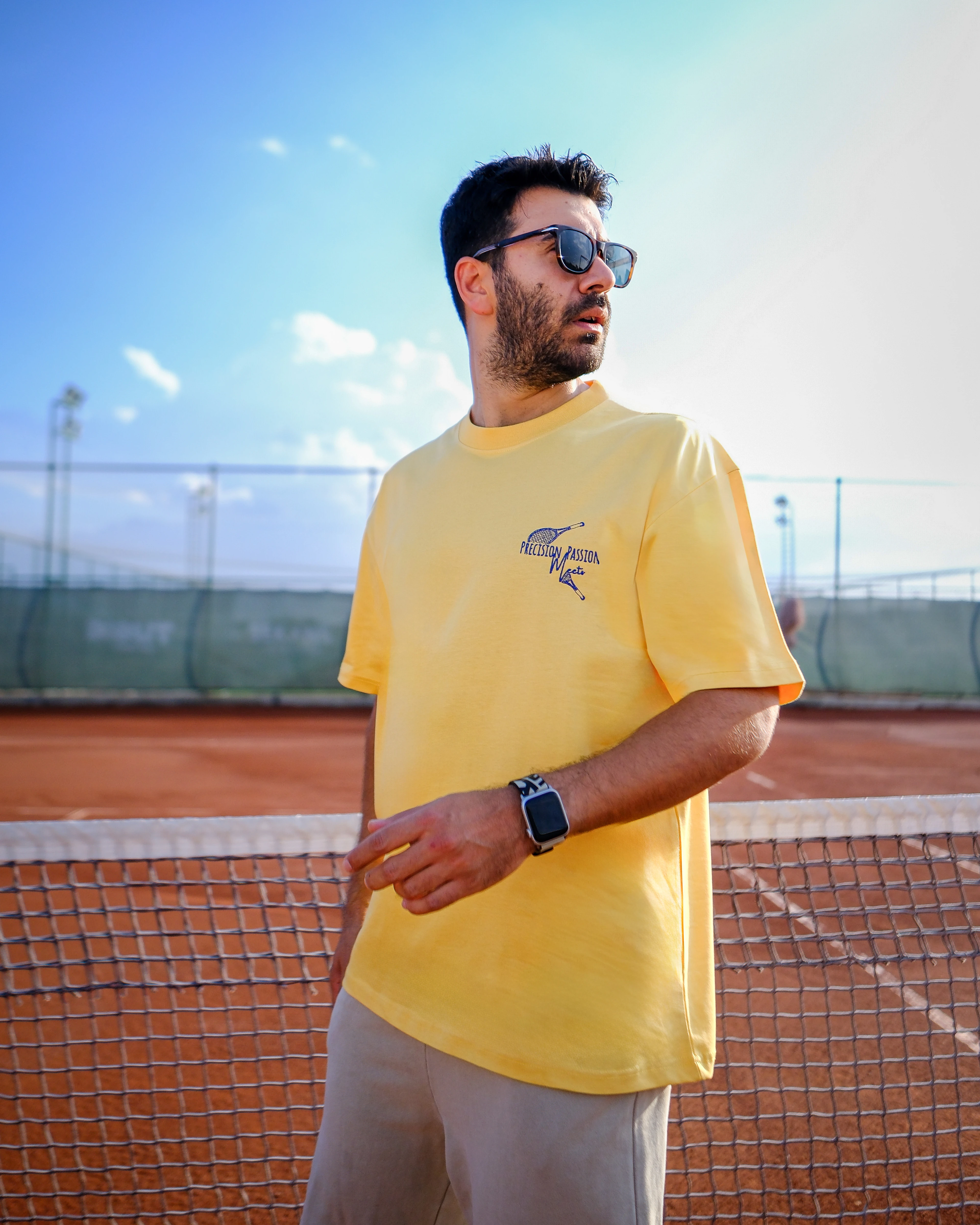 Precision Passion Tennis Oversize Unisex T-shirt