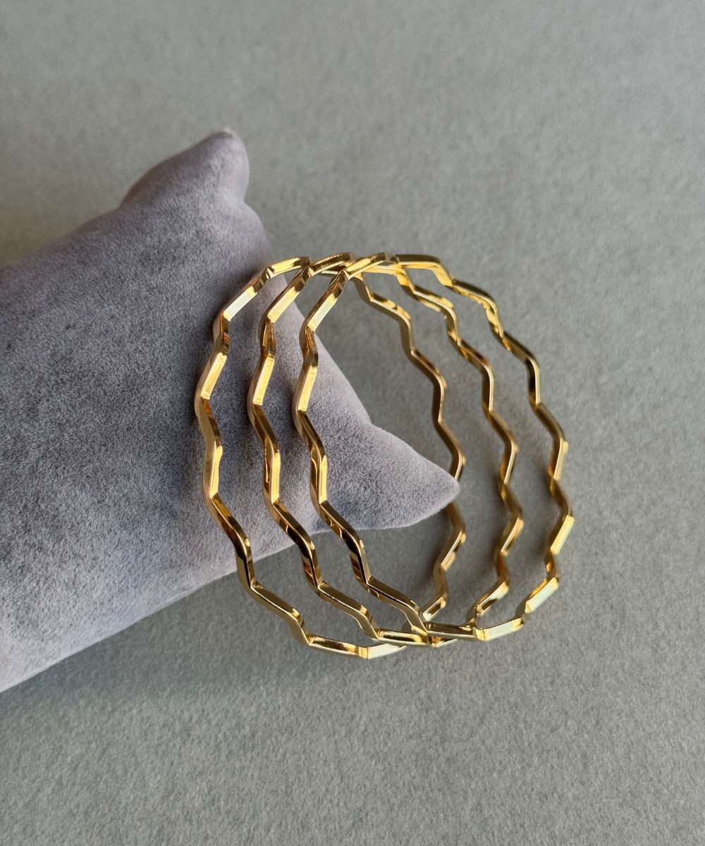 Çelik Zigzag Ajda 65Mm Bilezik