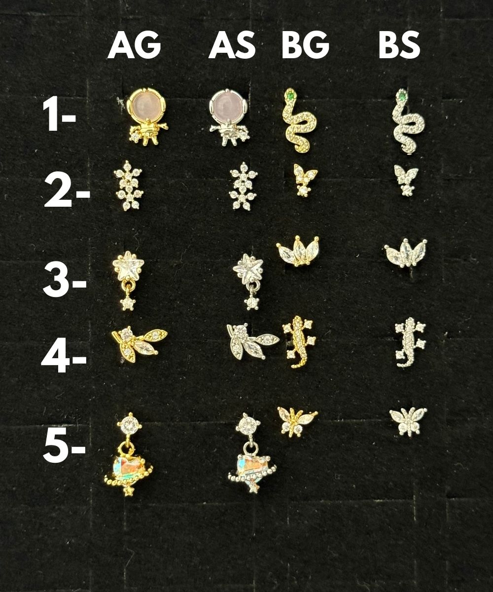 Çelik Averine Tragus Piercing