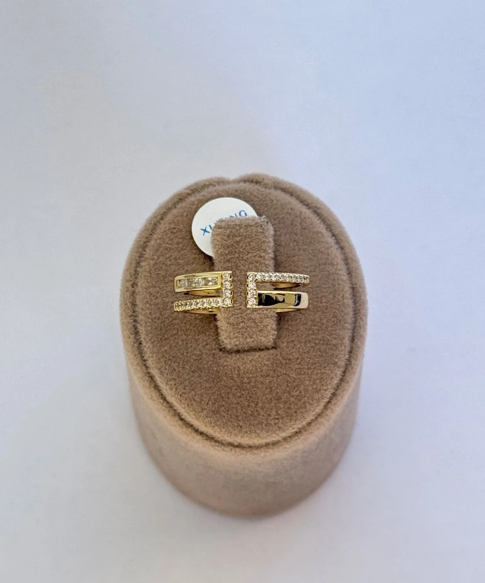 Xuping 2'Li Şerit Ayarlamalı Yüzük