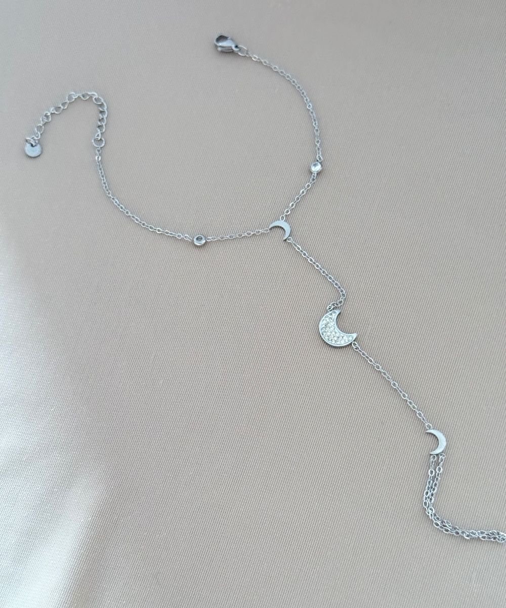 Çelik Taşlı Hilal Silver Şahmeran