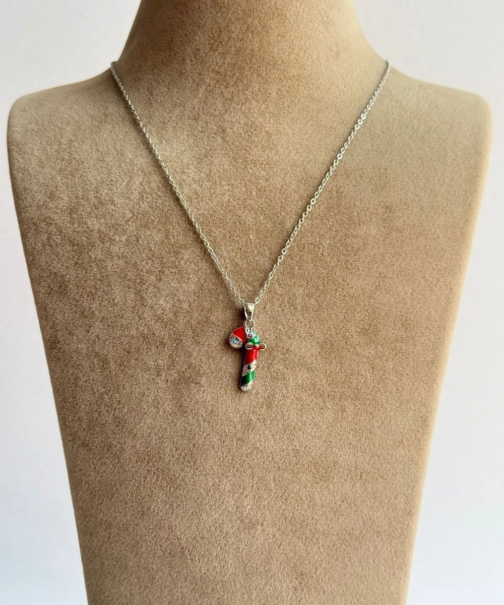 Çelik  Baston Şeker  Kolye