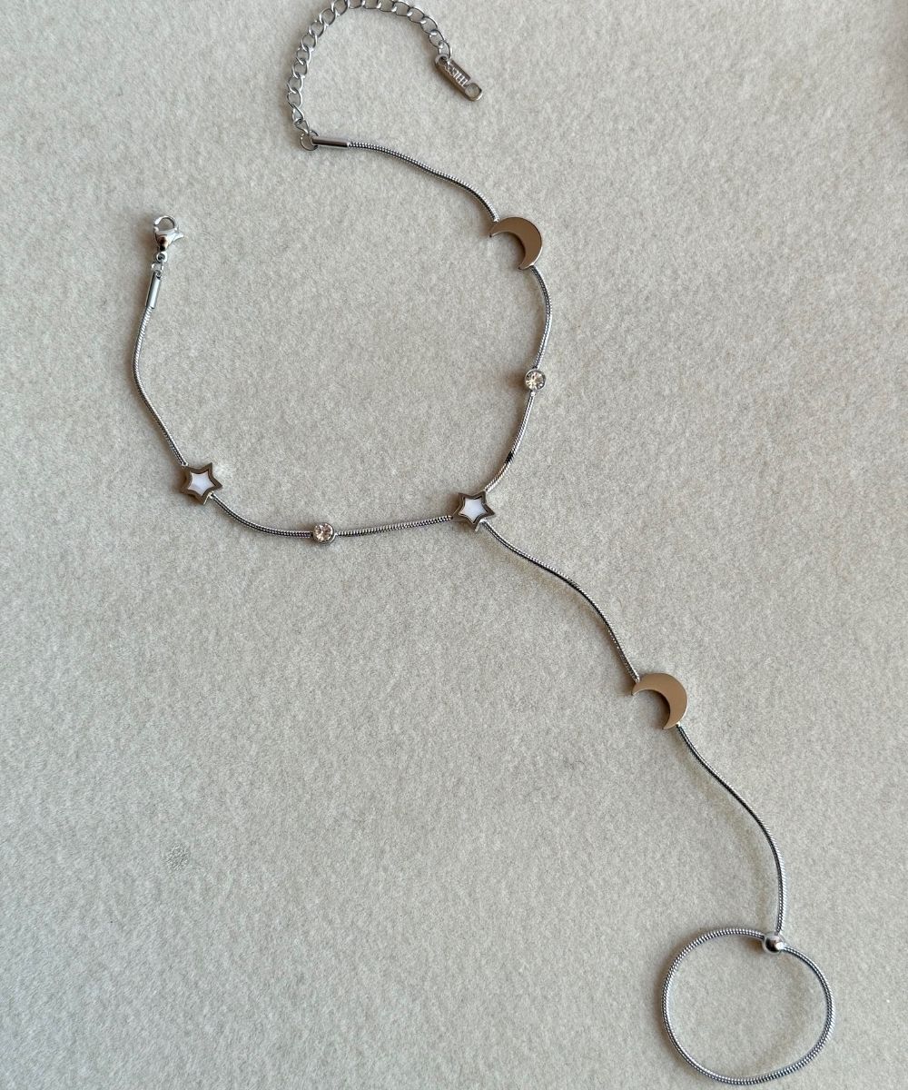 Çelik Beyaz Ay Yıldız Şahmeran