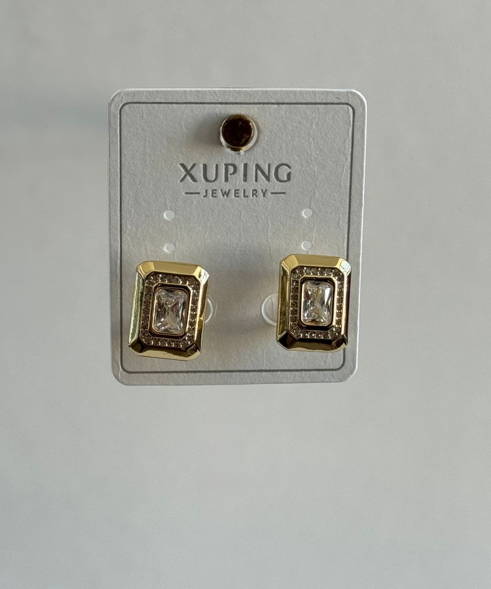Xuping Kare Baget Küpe