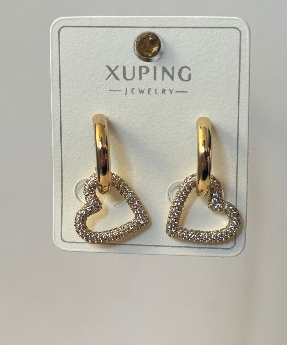 Xuping Sallanan Kalp Küpe