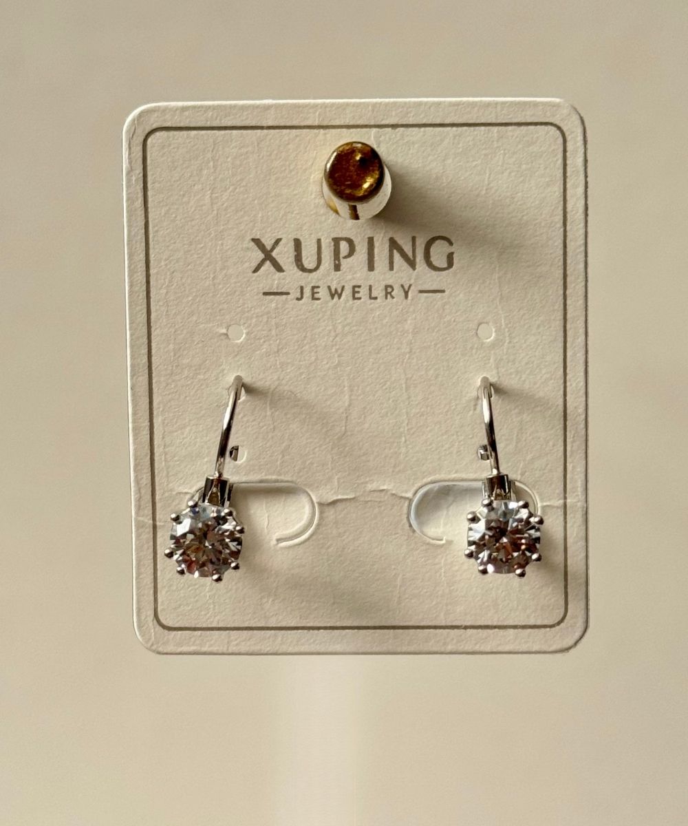 Xuping Tektaş Silver Küpe