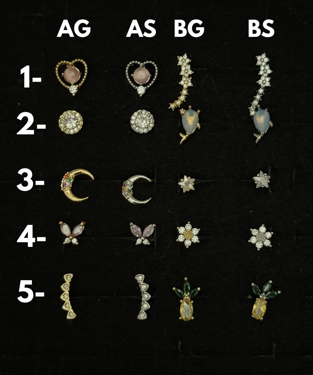 Çelik Elvane Tragus Piercing